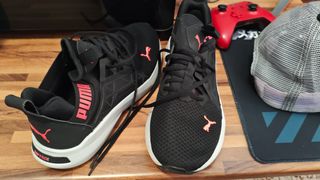 Zapatillas Puma Running - Negras/Rojas