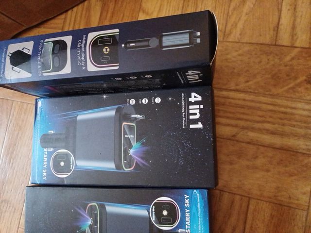 Cargador coche 4 en 1 