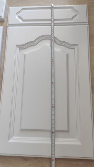 Frente armario fregadero cocina blanco
