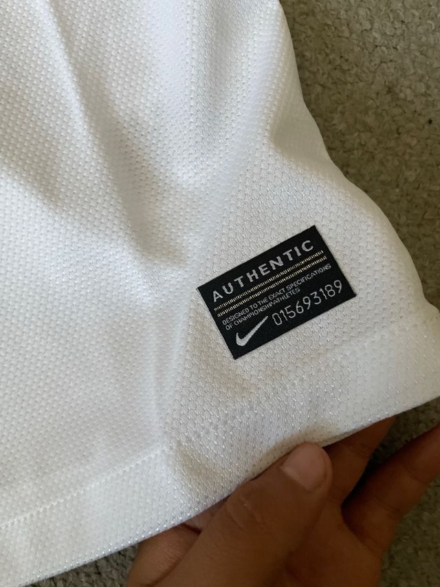 Camiseta Nike blanca - São Paulo (santos)