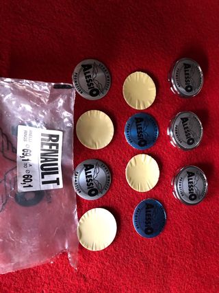 Tapas Alesio Sport Wheels: 11 unidades