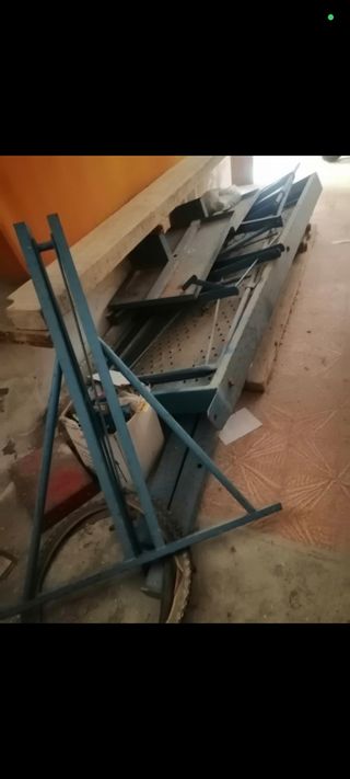 Andamio colgante usado
