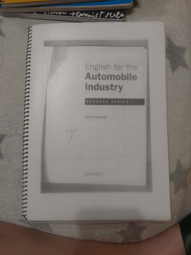 Libro Inglés Automoción