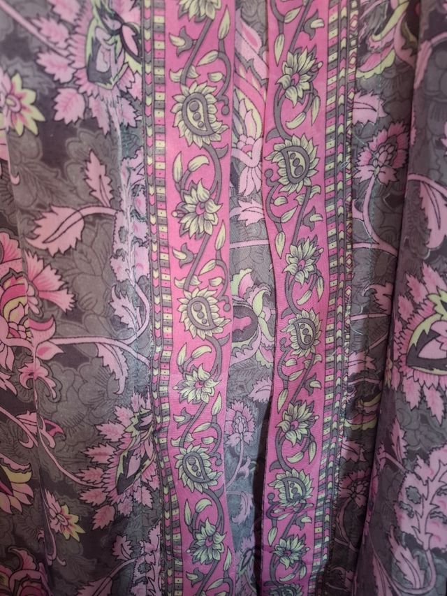 Kimono largo seda | Talla única