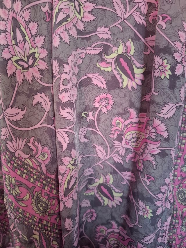 Kimono largo seda | Talla única