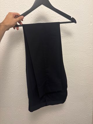 Pantalón traje Massimo Dutti azul marino M