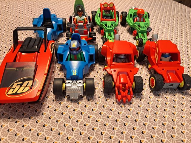 Coches Playmobil - 8 vehículos