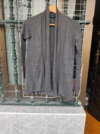 Chaqueta Zara Gris Talla S