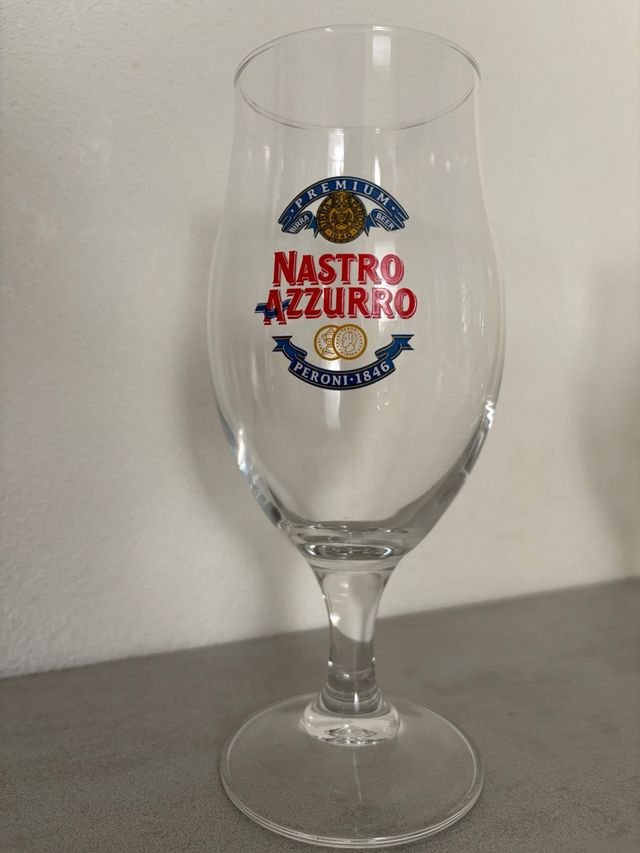 2 Bicchieri Peroni Nastro Azzurro