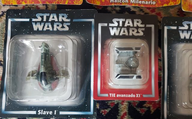 STAR WARS LOTE 5 NAVES PLANETA DE AGOSTINI