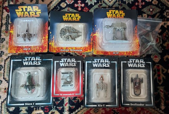STAR WARS LOTE 5 NAVES PLANETA DE AGOSTINI