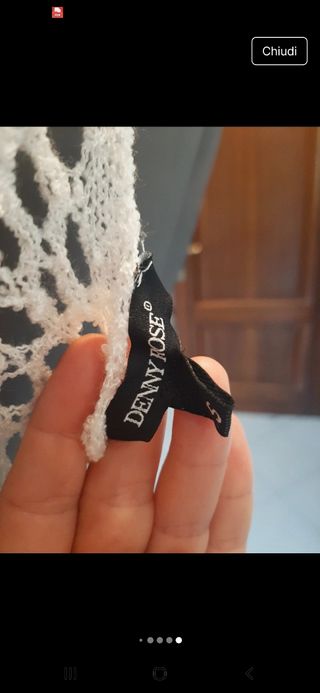 Vestito Denny Rose bianco estivo