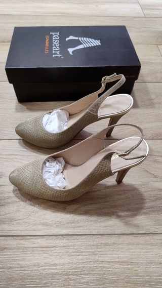 Zapatos Tacón Fiesta - Fosco Talla 39