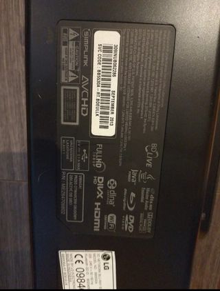 Barra sonido LG - Subwoofer