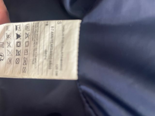 Abrigo acolchado Benetton azul marino niña 6 años