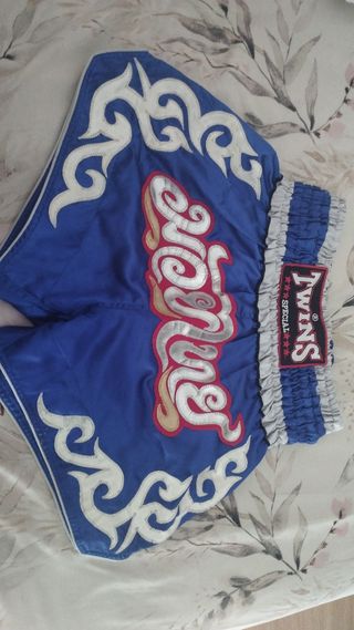 Shorts Muay Thai Twins - Azul
