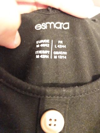 Mono Esmara negro - Talla M