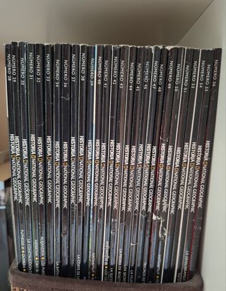 Revistas de Historia del National Geographic +DVD