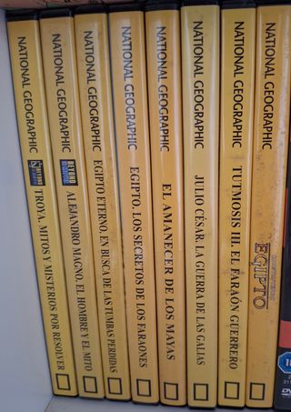 Revistas de Historia del National Geographic +DVD