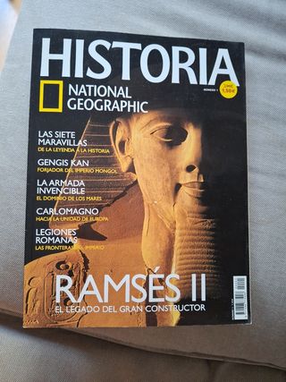 Revistas de Historia del National Geographic +DVD