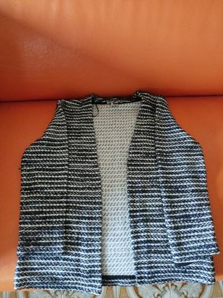 Chaqueta H&M rayas XS azul blanco