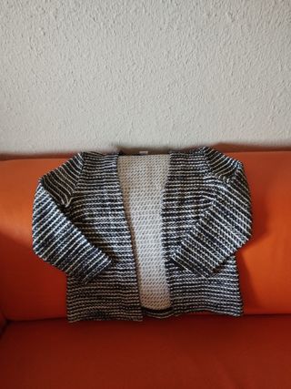 Chaqueta H&M rayas XS azul blanco