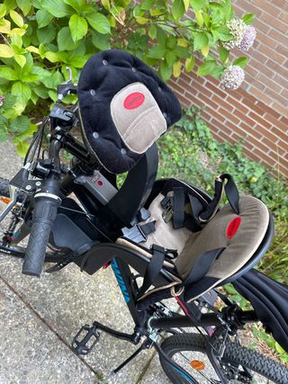 Silla bici niño Weeride: segura y cómoda