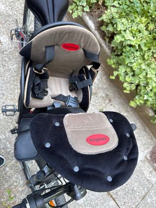 Silla bici niño Weeride: segura y cómoda