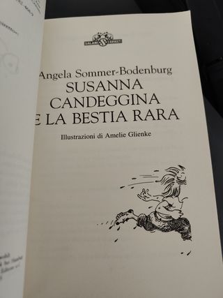 Susanna Candeggina E La Bestia Rara libro 