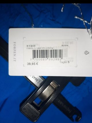 Pantaloni larghi blu Forpen tg S