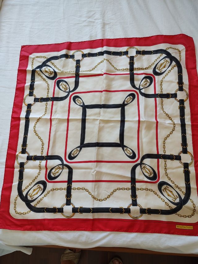 foulard Cartier vintage