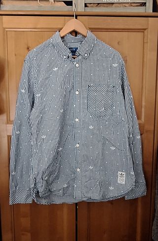Camisa Adidas Vintage cuadros