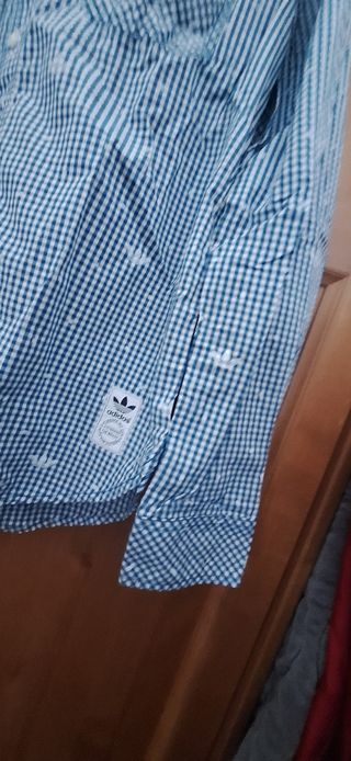 Camisa Adidas Vintage cuadros