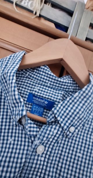 Camisa Adidas Vintage cuadros