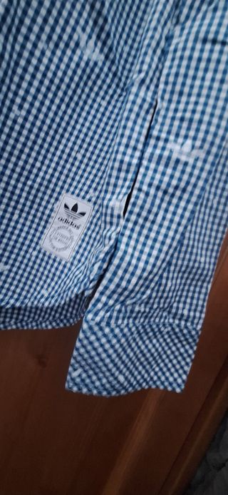 Camisa Adidas Vintage cuadros