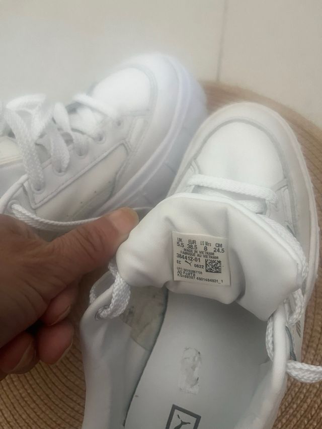 Zapatillas Puma blancas