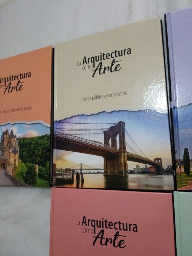 Libros de arquitectura como arte