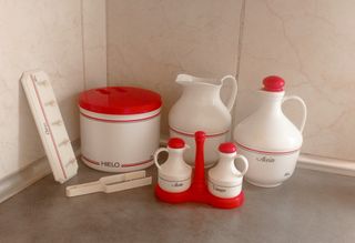 Juego vajilla vintage Galicia cocina