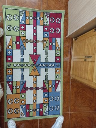 Alfombra juego niños multicolor