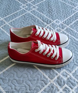 Zapatillas Tipo Converse - Talla 38