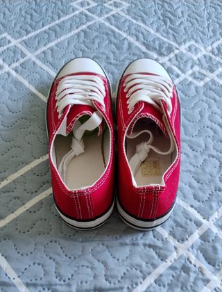 Zapatillas Tipo Converse - Talla 38