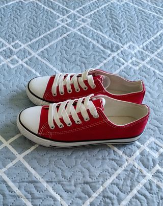 Zapatillas Tipo Converse - Talla 38