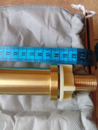 Grifo monomando dorado