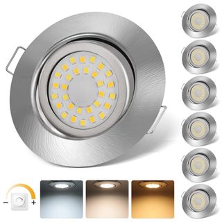 Faretti LED Incasso 3CCT - 6 pezzi