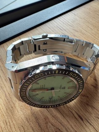 Crepas Acuamatic 1200 - Reloj Buceo Cristal zafiro