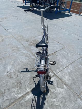 Bicicleta Plegable Boomerang Gris