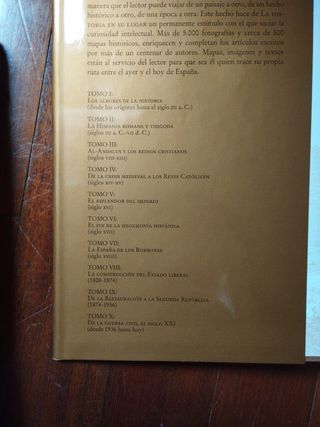 Enciclopedia Nueva Historia España 10 tomos