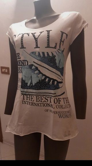 Maglia Patrizia Pepe bianca - Tg.S