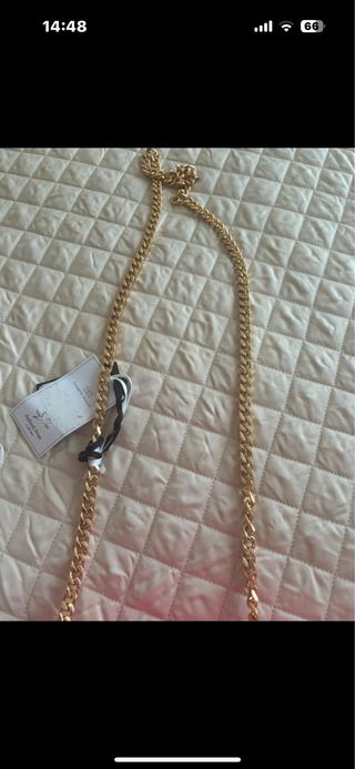Mini borsa a tracolla rosa