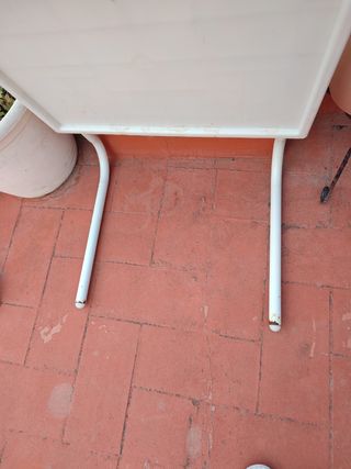 Mesa plegable TABLEEXPRESS blanca